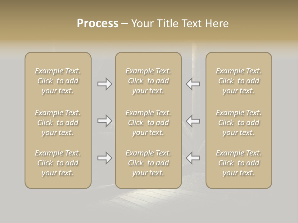 Pretty Playing Roof PowerPoint Template