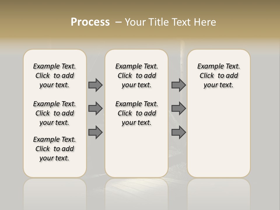 Pretty Playing Roof PowerPoint Template