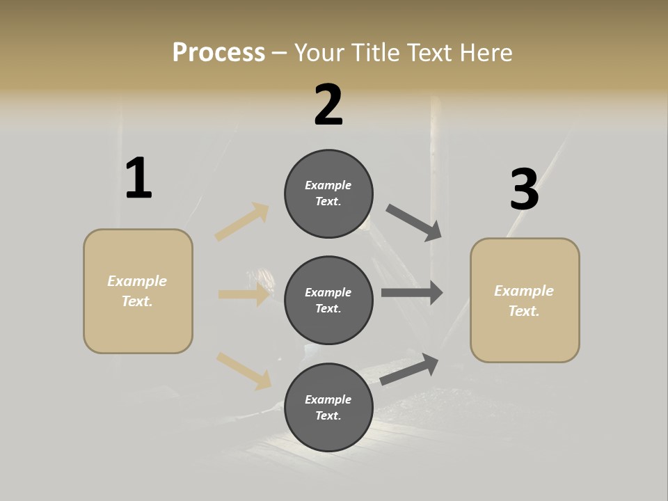 Pretty Playing Roof PowerPoint Template