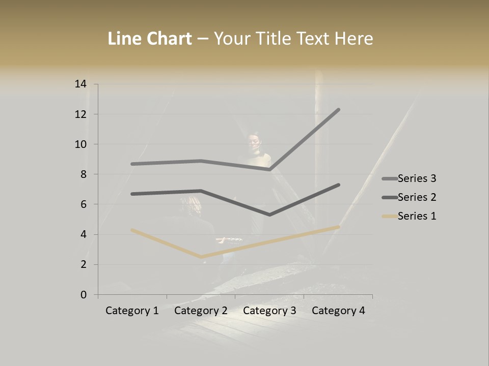 Pretty Playing Roof PowerPoint Template