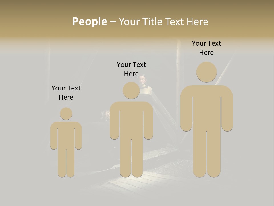 Pretty Playing Roof PowerPoint Template