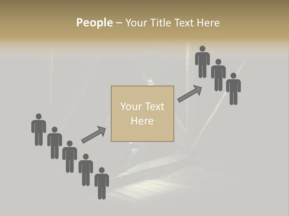 Pretty Playing Roof PowerPoint Template