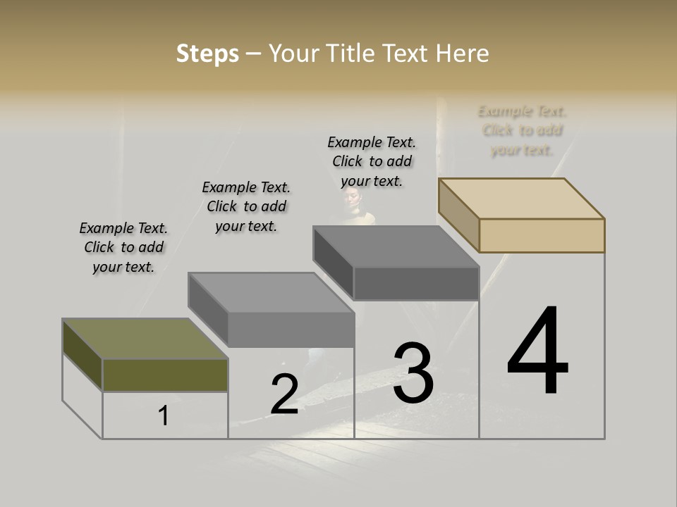Pretty Playing Roof PowerPoint Template
