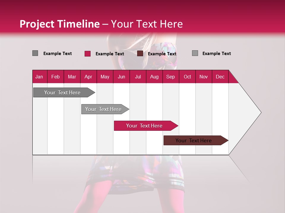 Hustle Dance Steps PowerPoint Template