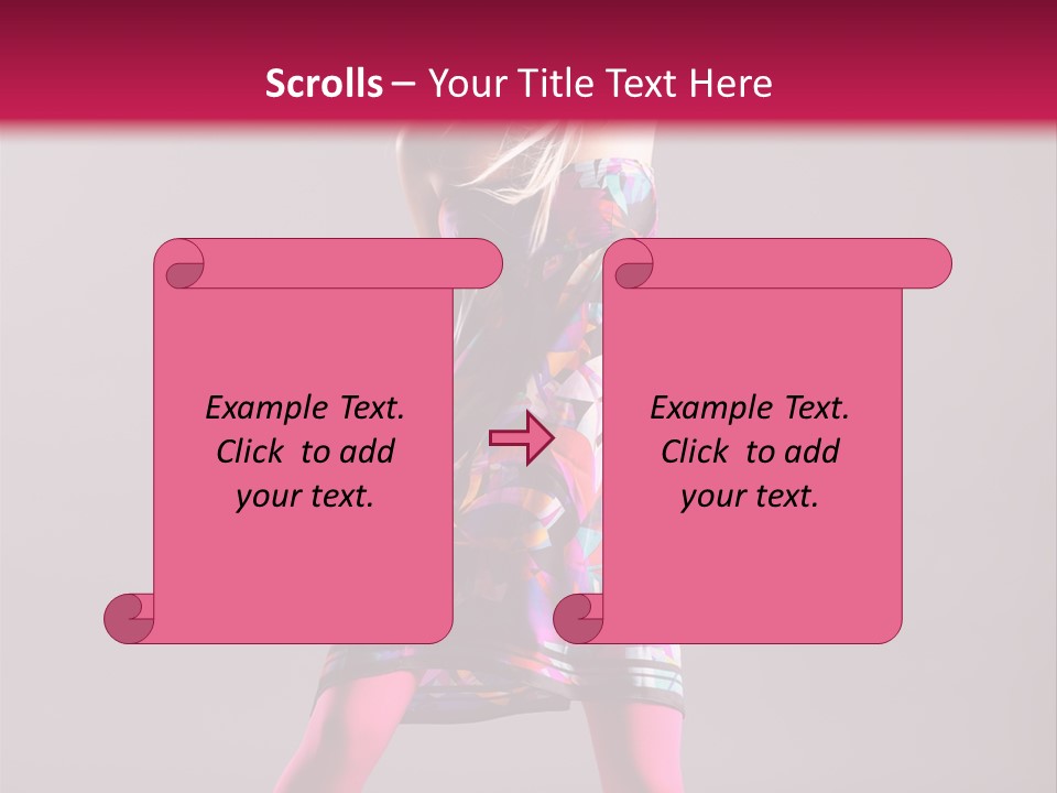 Hustle Dance Steps PowerPoint Template