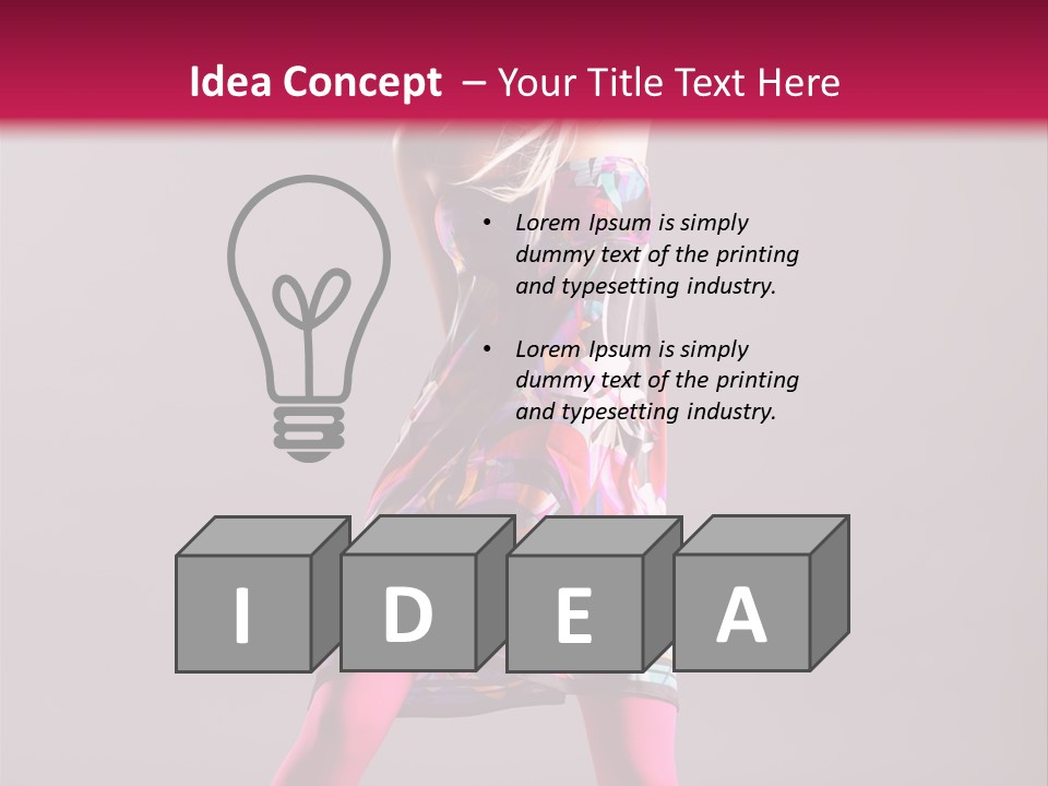 Hustle Dance Steps PowerPoint Template