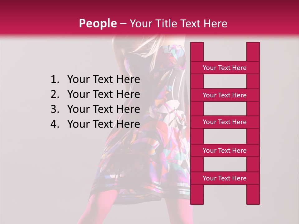 Hustle Dance Steps PowerPoint Template