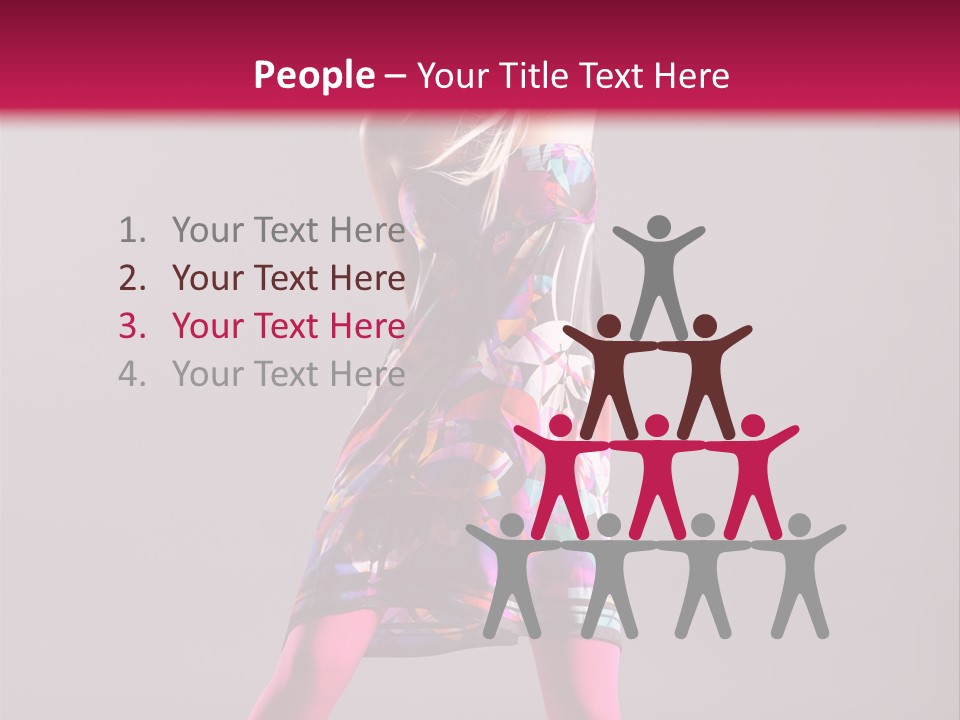Hustle Dance Steps PowerPoint Template