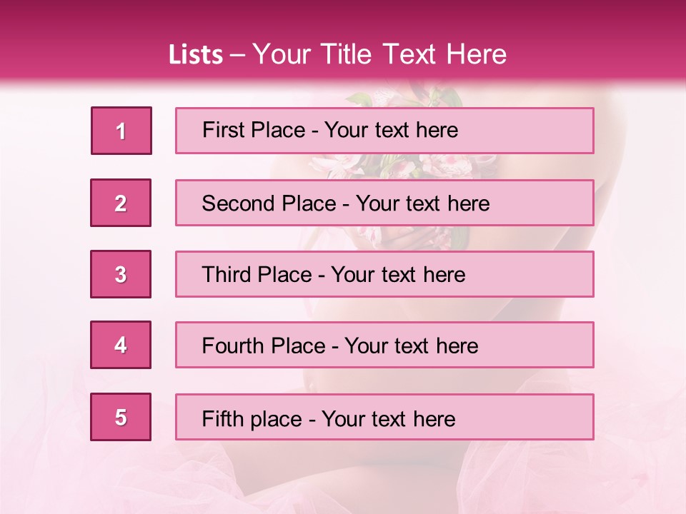 Wellness Person Hand PowerPoint Template