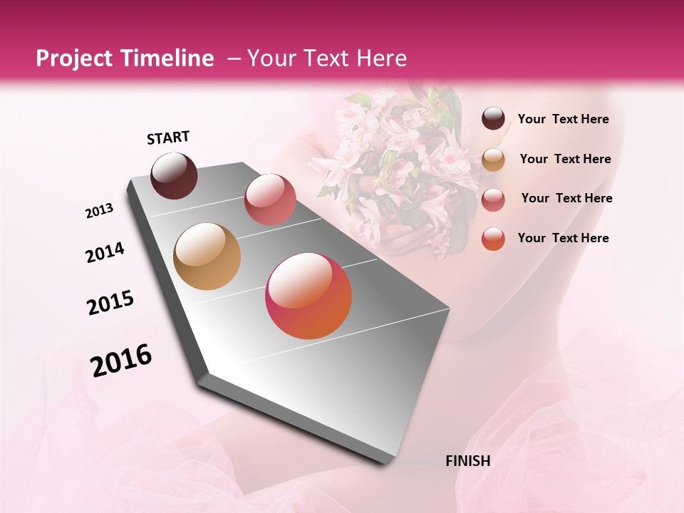 Wellness Person Hand PowerPoint Template