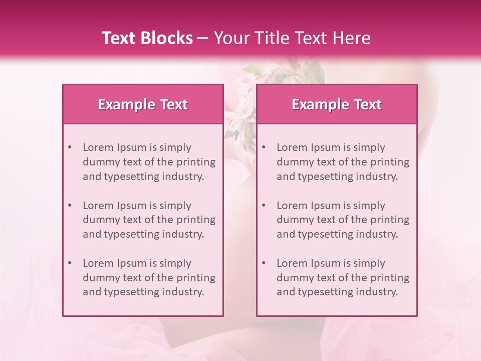 Wellness Person Hand PowerPoint Template