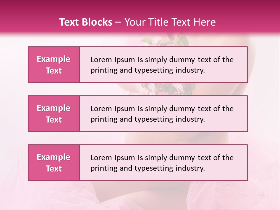 Wellness Person Hand PowerPoint Template