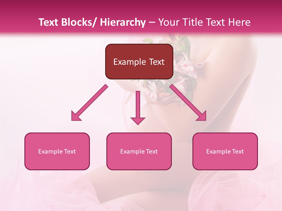 Wellness Person Hand PowerPoint Template