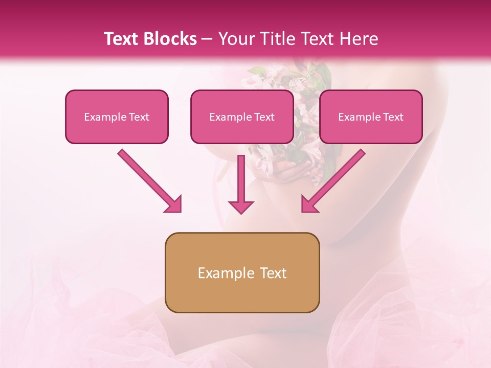 Wellness Person Hand PowerPoint Template