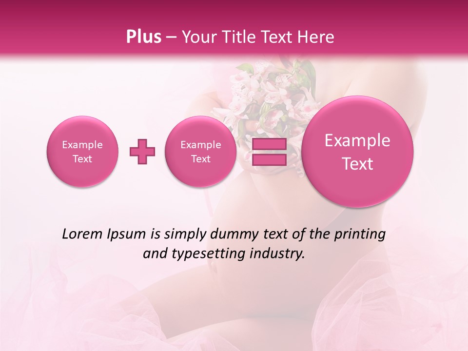 Wellness Person Hand PowerPoint Template