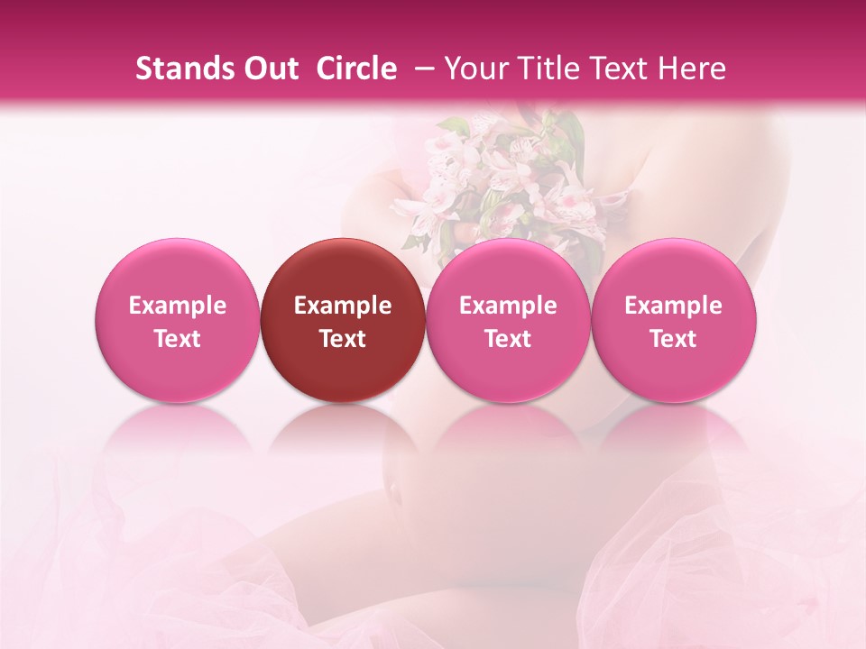 Wellness Person Hand PowerPoint Template