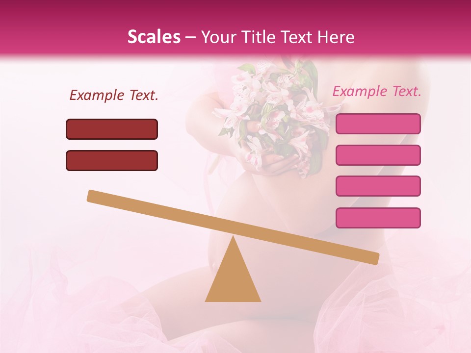 Wellness Person Hand PowerPoint Template