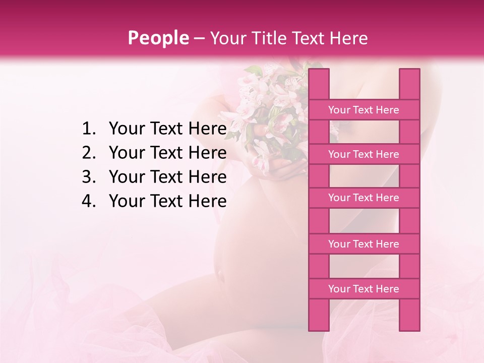 Wellness Person Hand PowerPoint Template