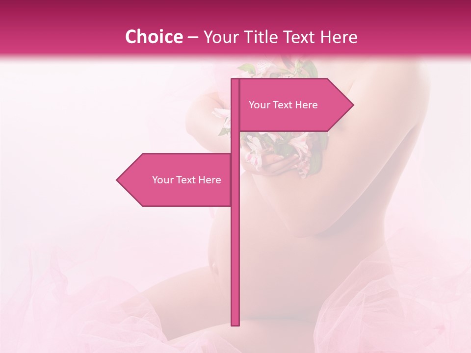 Wellness Person Hand PowerPoint Template