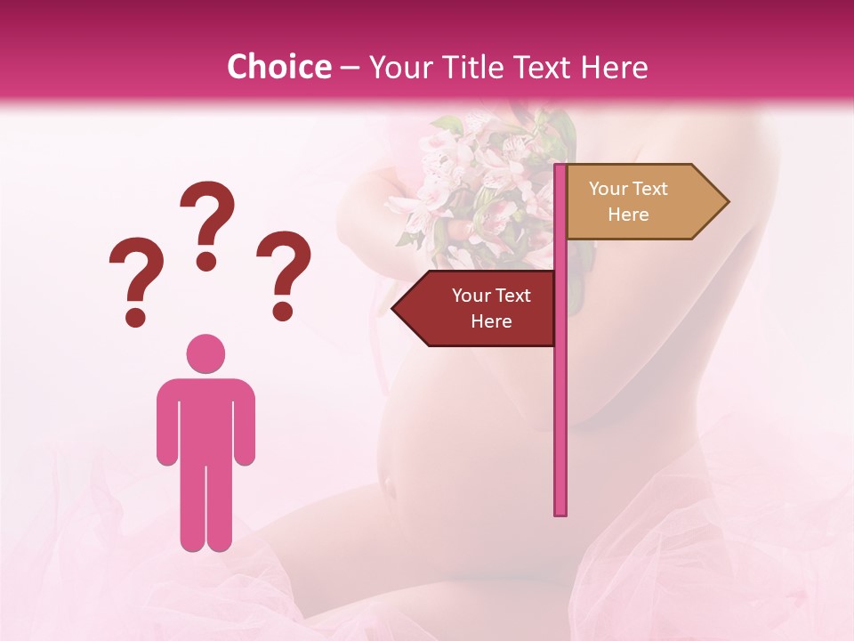 Wellness Person Hand PowerPoint Template