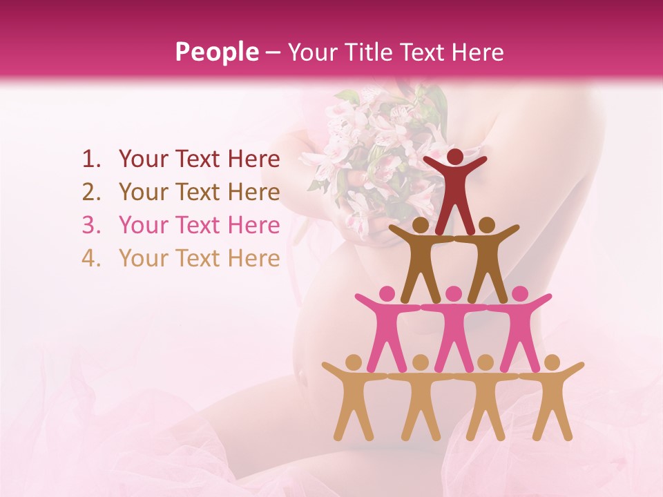 Wellness Person Hand PowerPoint Template