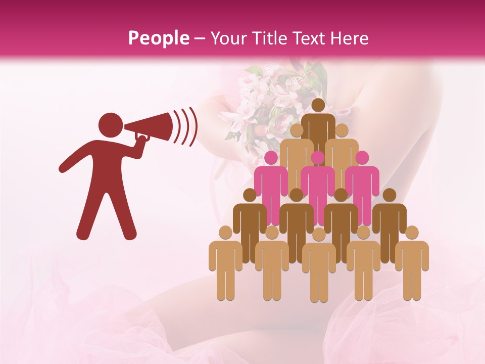 Wellness Person Hand PowerPoint Template