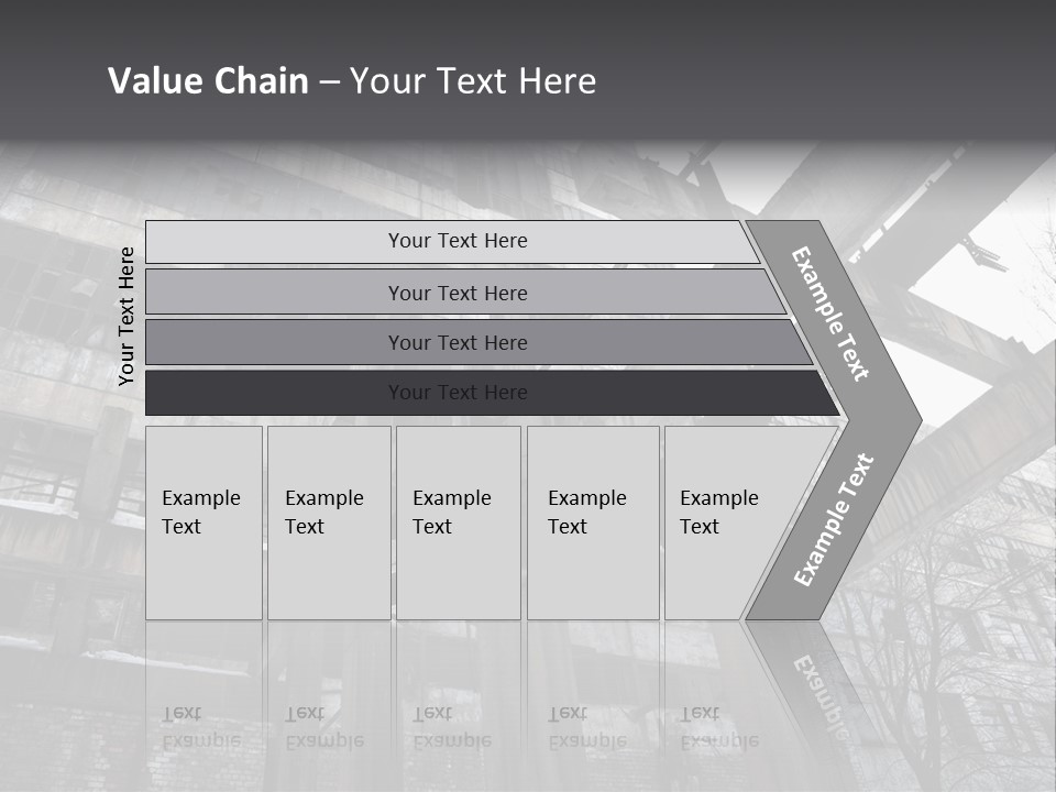 Abandoned Industrial Building PowerPoint Template