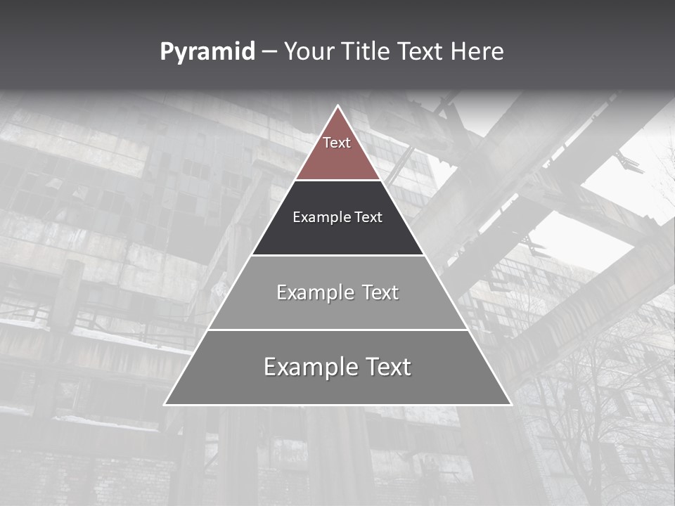 Abandoned Industrial Building PowerPoint Template