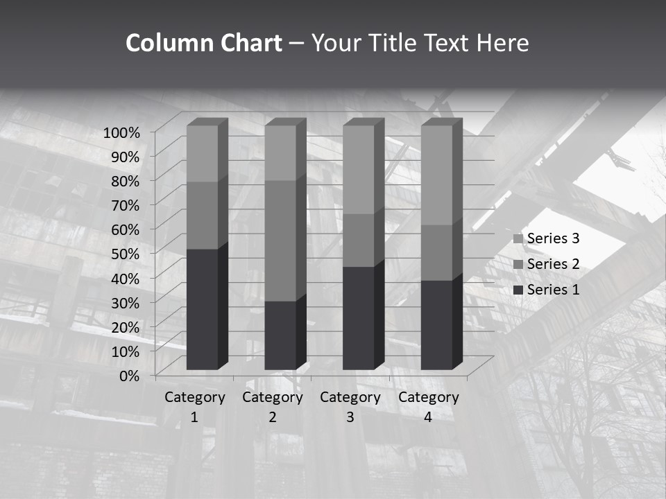 Abandoned Industrial Building PowerPoint Template