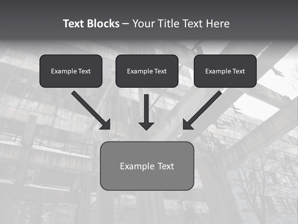 Abandoned Industrial Building PowerPoint Template
