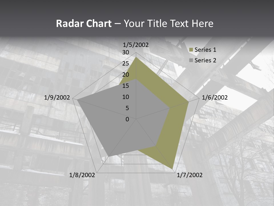 Abandoned Industrial Building PowerPoint Template