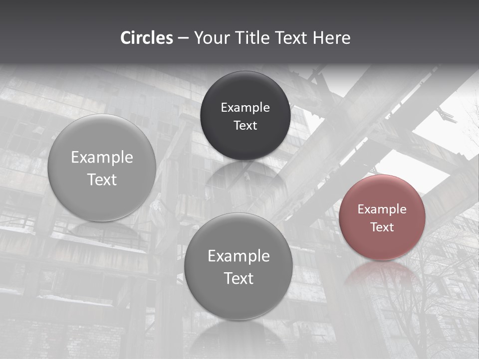 Abandoned Industrial Building PowerPoint Template