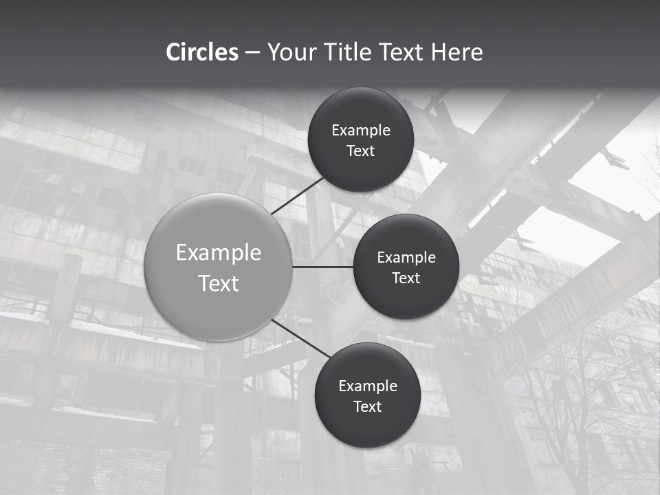 Abandoned Industrial Building PowerPoint Template