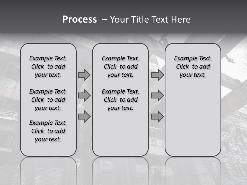 Abandoned Industrial Building PowerPoint Template