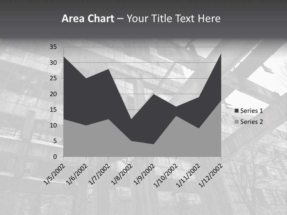 Abandoned Industrial Building PowerPoint Template
