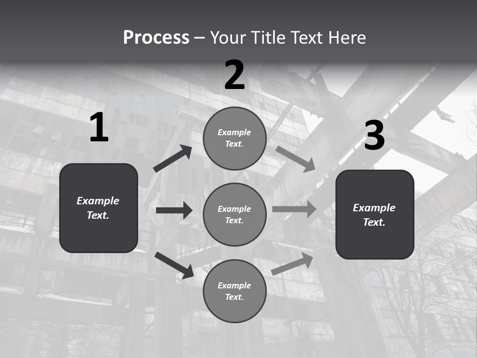 Abandoned Industrial Building PowerPoint Template