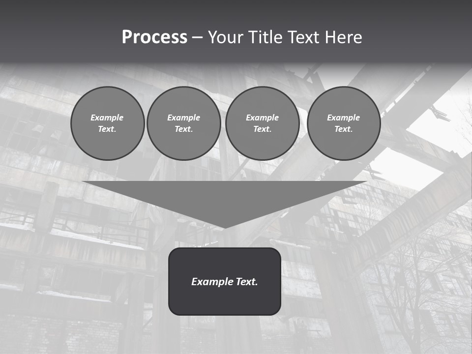Abandoned Industrial Building PowerPoint Template