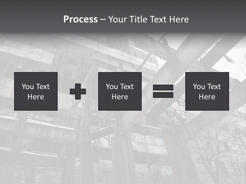 Abandoned Industrial Building PowerPoint Template