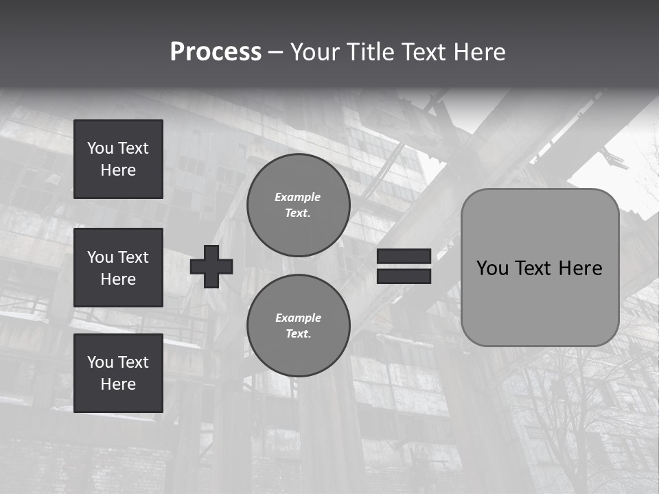 Abandoned Industrial Building PowerPoint Template