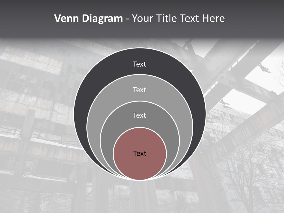 Abandoned Industrial Building PowerPoint Template