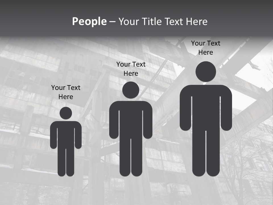 Abandoned Industrial Building PowerPoint Template
