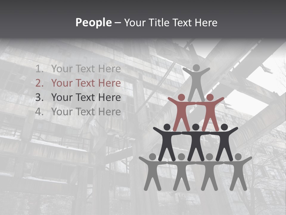 Abandoned Industrial Building PowerPoint Template