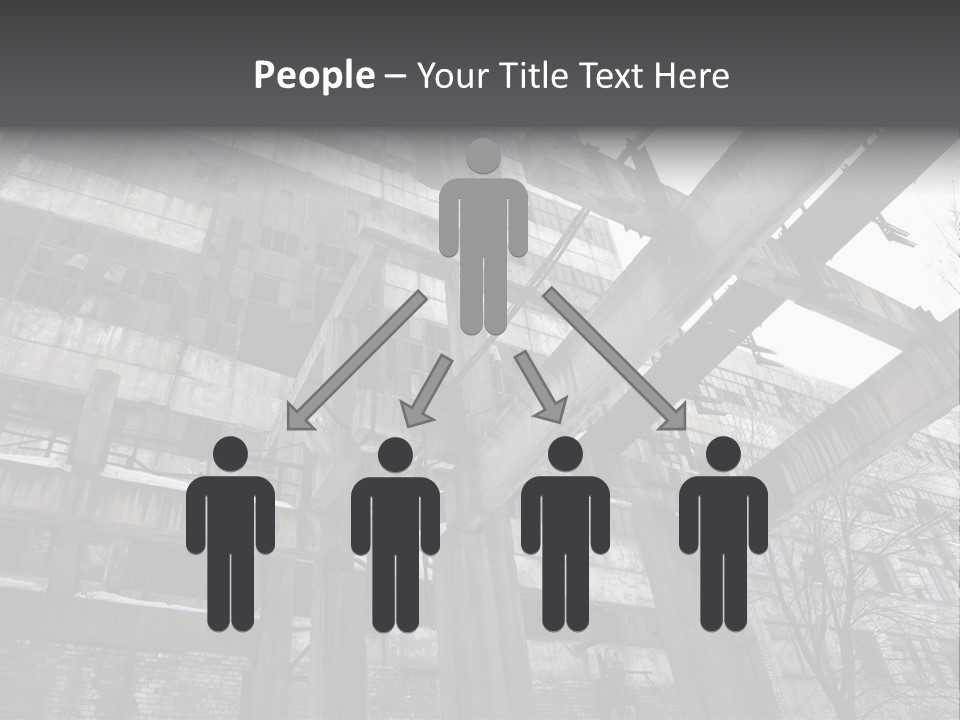 Abandoned Industrial Building PowerPoint Template