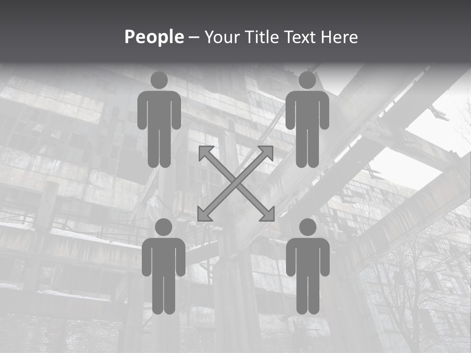 Abandoned Industrial Building PowerPoint Template