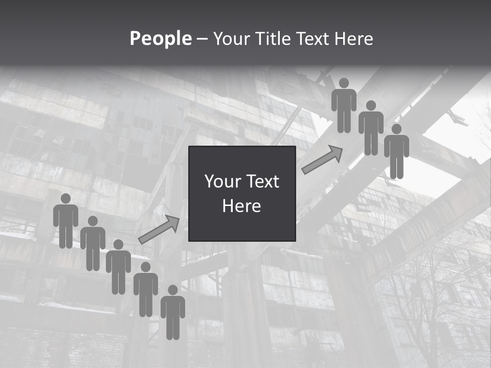Abandoned Industrial Building PowerPoint Template