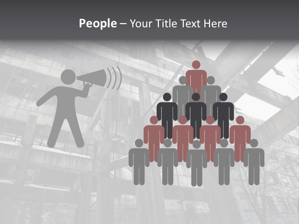 Abandoned Industrial Building PowerPoint Template