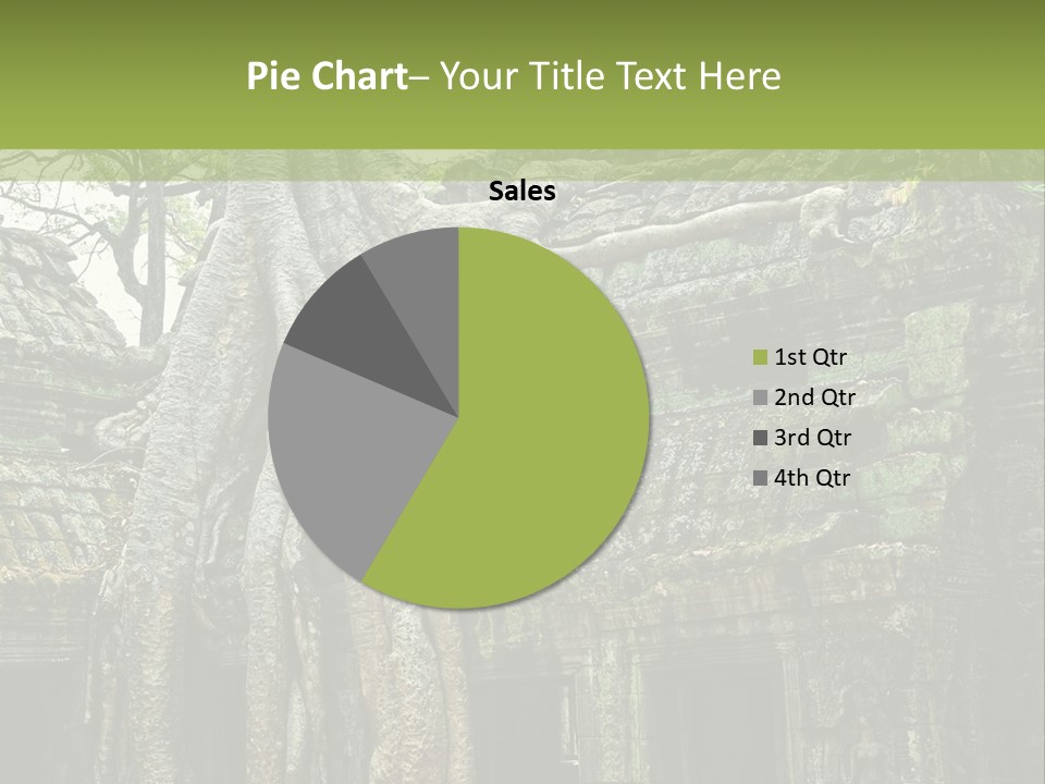 Ta Prohm Tree PowerPoint Template