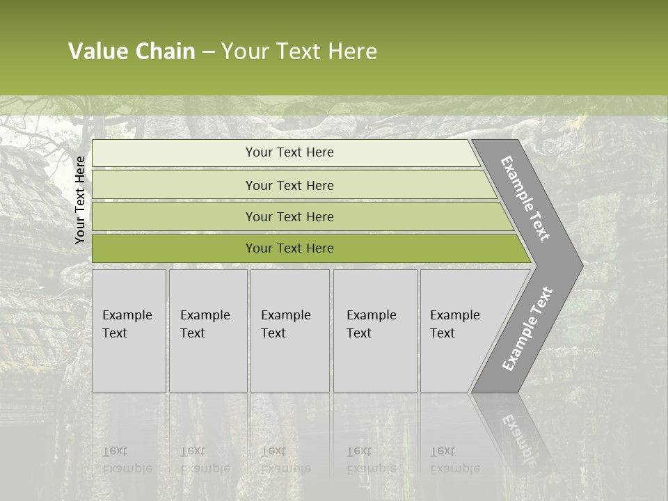 Ta Prohm Tree PowerPoint Template