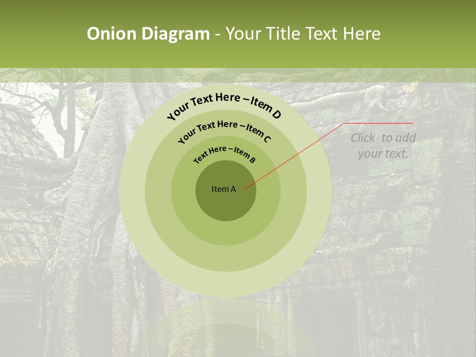 Ta Prohm Tree PowerPoint Template
