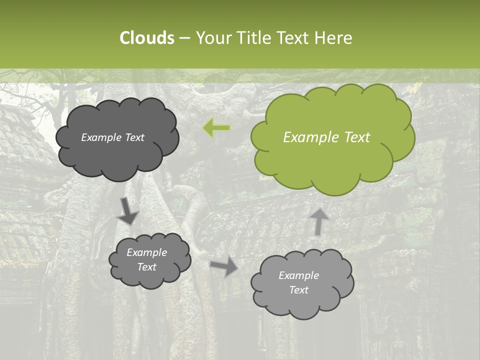 Ta Prohm Tree PowerPoint Template